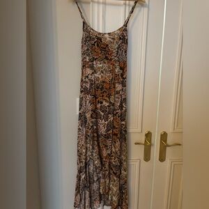 Free People Multicolor Floral Maxi Dress